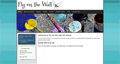 Desktop Screenshot of flyonthewallartist.com