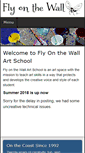 Mobile Screenshot of flyonthewallartist.com